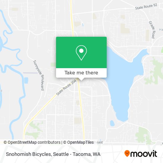 Snohomish Bicycles map