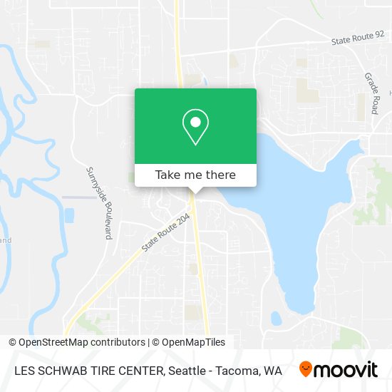 Mapa de LES SCHWAB TIRE CENTER