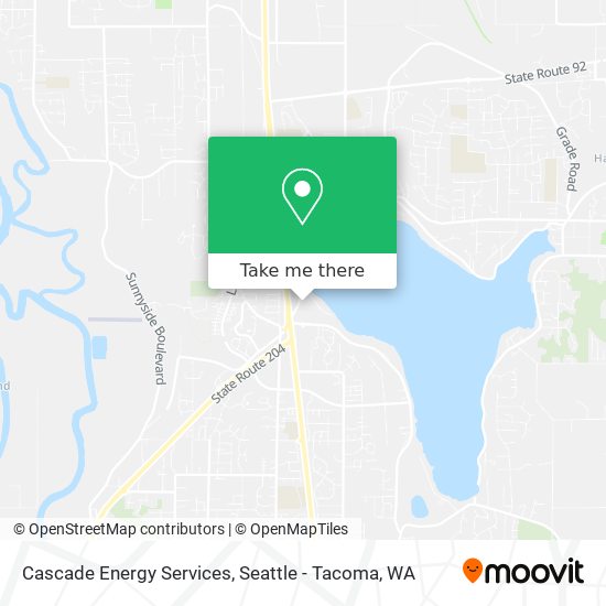 Mapa de Cascade Energy Services
