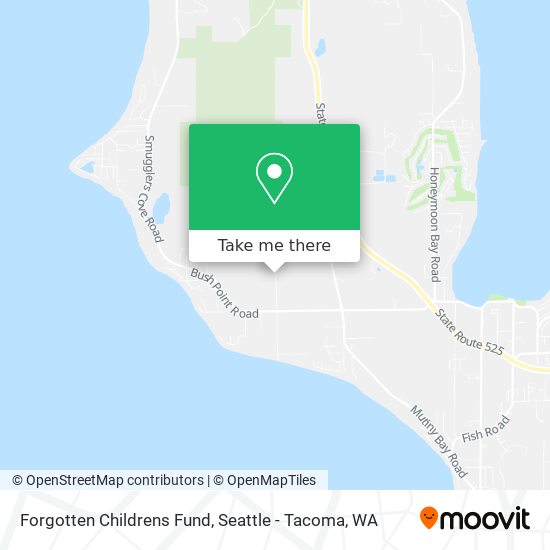 Forgotten Childrens Fund map