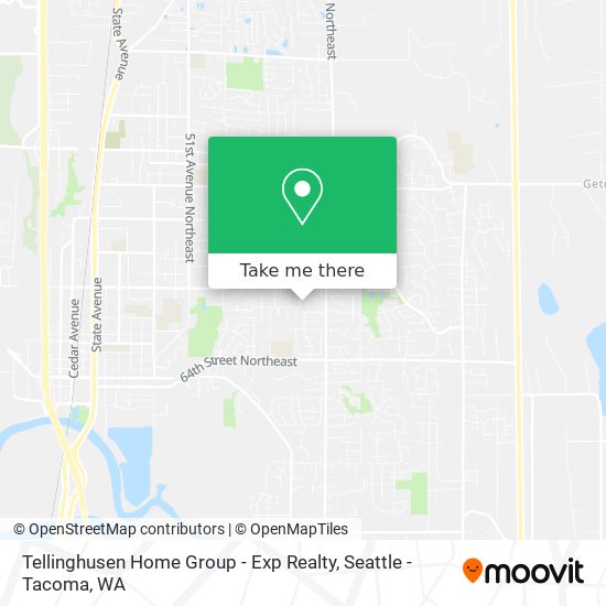 Tellinghusen Home Group - Exp Realty map