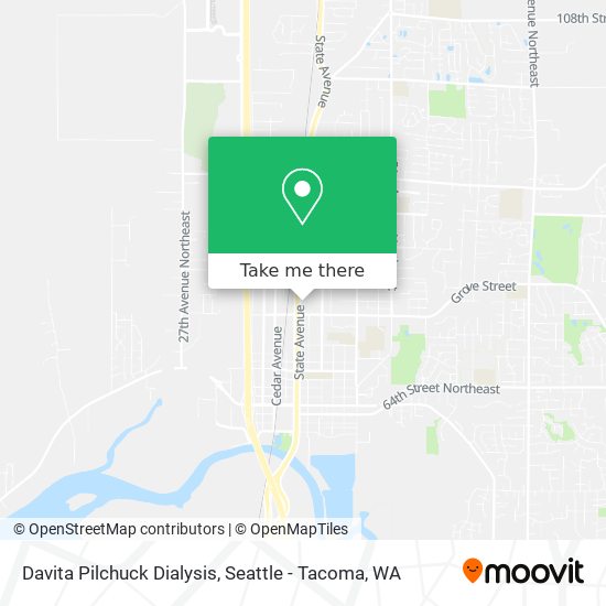 Davita Pilchuck Dialysis map