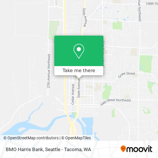 BMO Harris Bank map