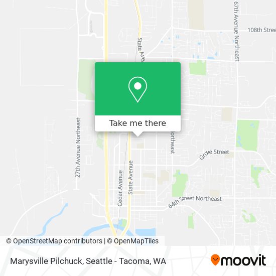 Mapa de Marysville Pilchuck