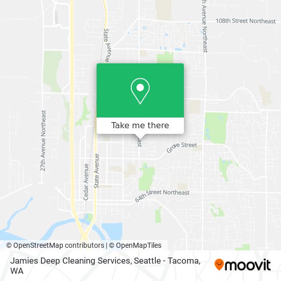 Jamies Deep Cleaning Services map