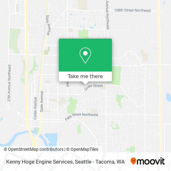 Kenny Hoge Engine Services map