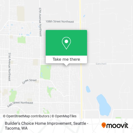 Mapa de Builder's Choice Home Improvement