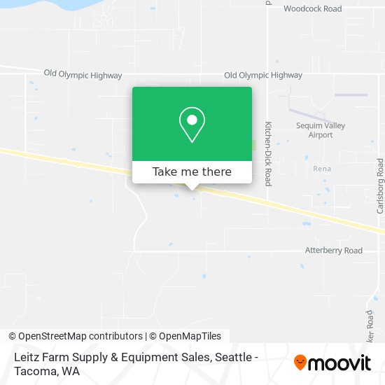 Leitz Farm Supply & Equipment Sales map