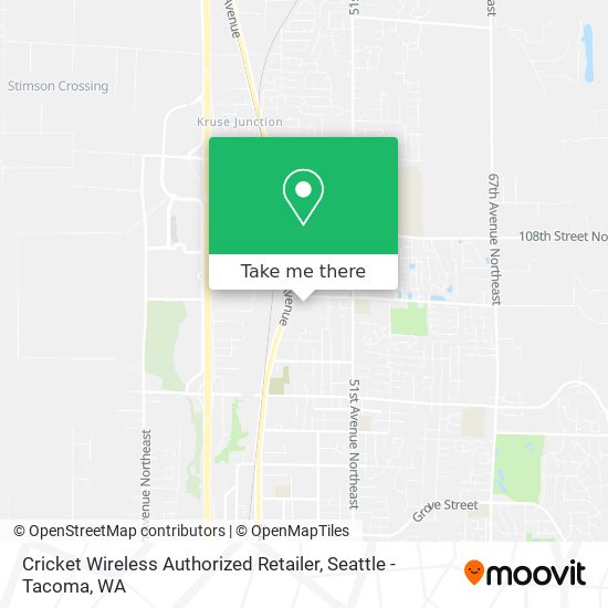 Cricket Wireless Authorized Retailer map