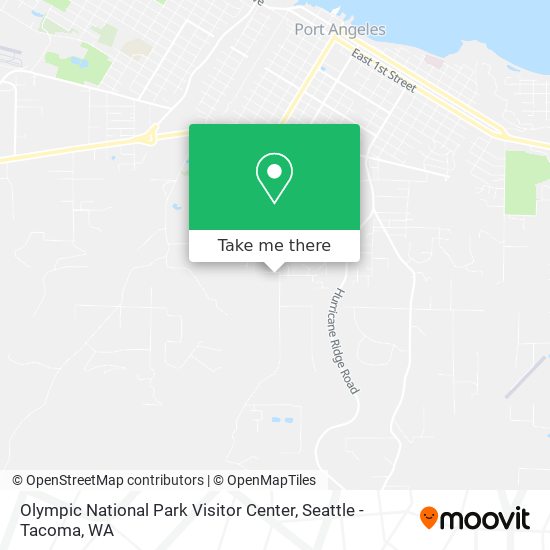 Mapa de Olympic National Park Visitor Center