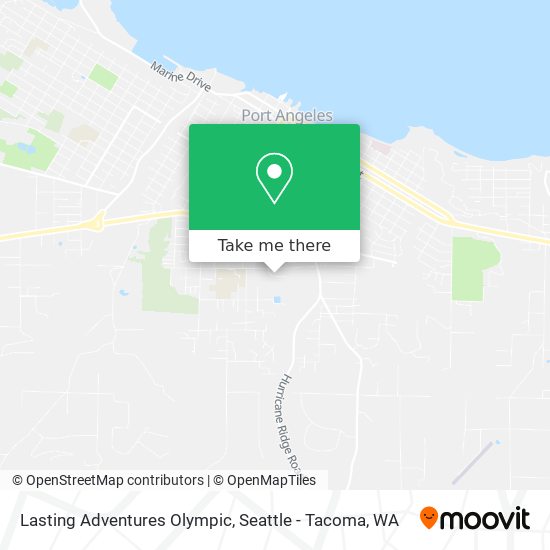 Mapa de Lasting Adventures Olympic
