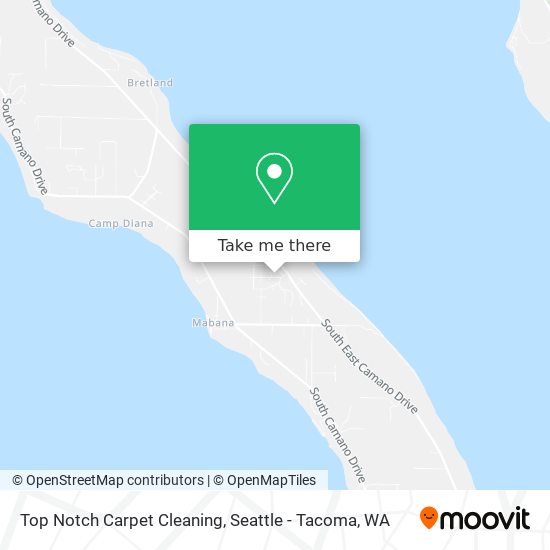 Mapa de Top Notch Carpet Cleaning