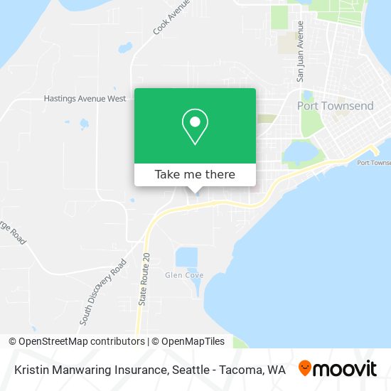 Kristin Manwaring Insurance map