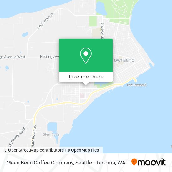 Mean Bean Coffee Company map