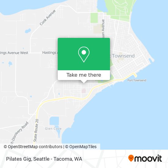 Pilates Gig map