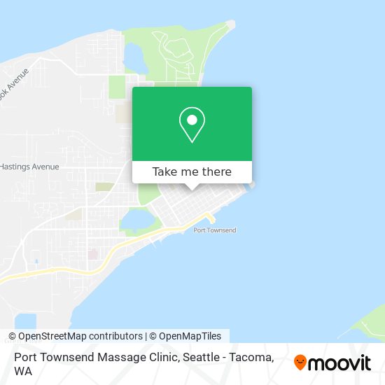 Mapa de Port Townsend Massage Clinic