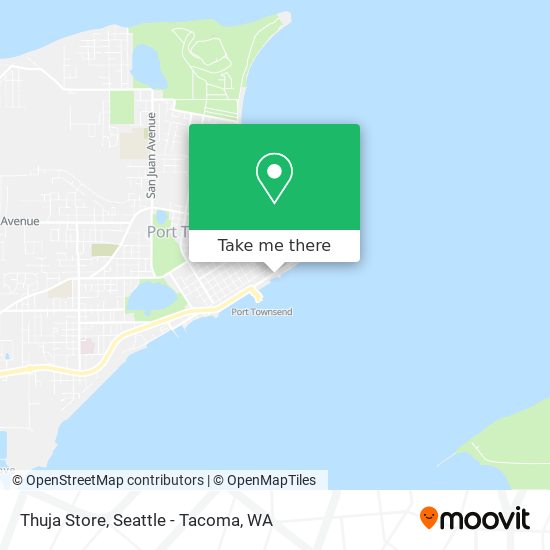 Thuja Store map