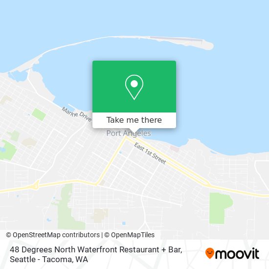 Mapa de 48 Degrees North Waterfront Restaurant + Bar