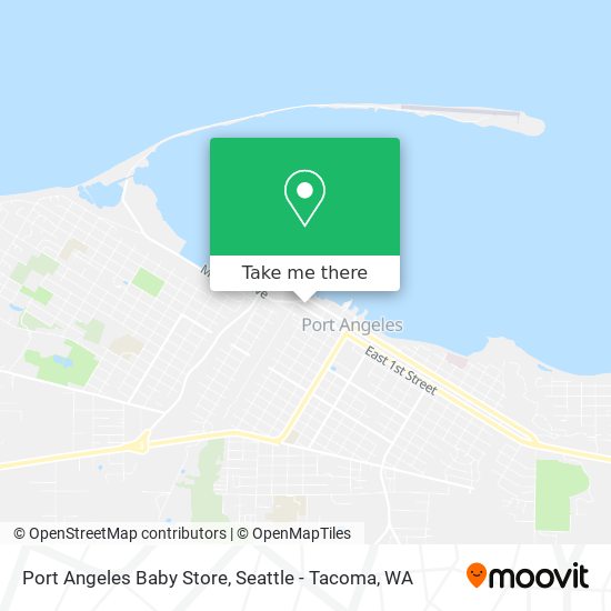 Port Angeles Baby Store map