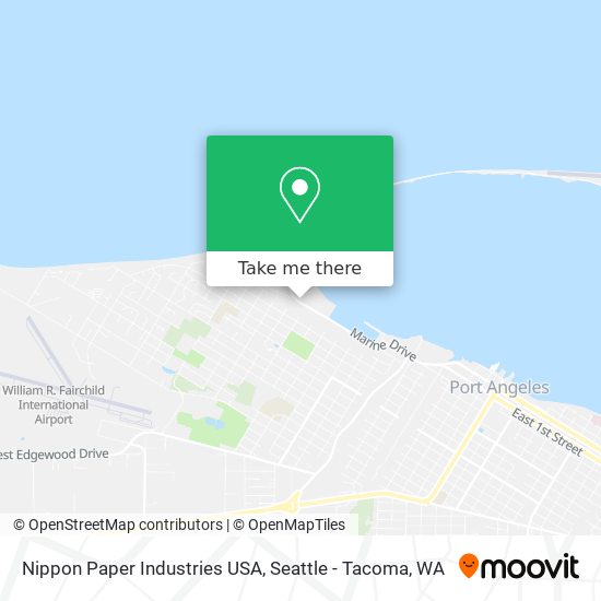 Mapa de Nippon Paper Industries USA