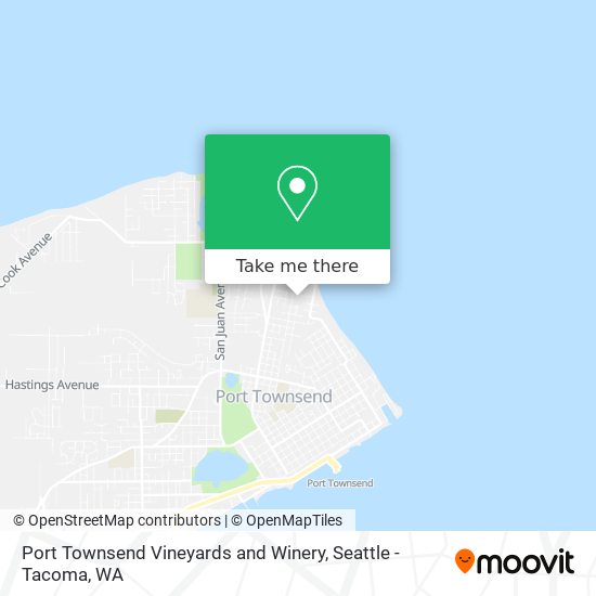 Port Townsend Vineyards and Winery map