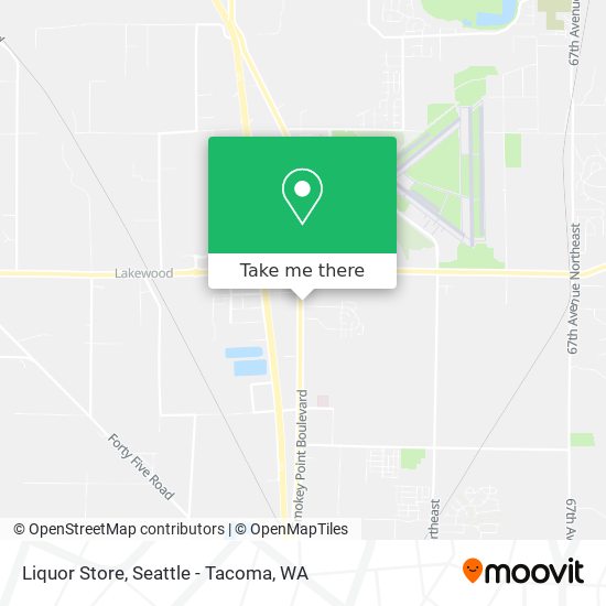 Liquor Store map