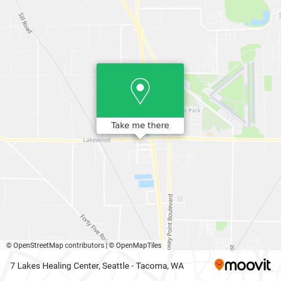 7 Lakes Healing Center map