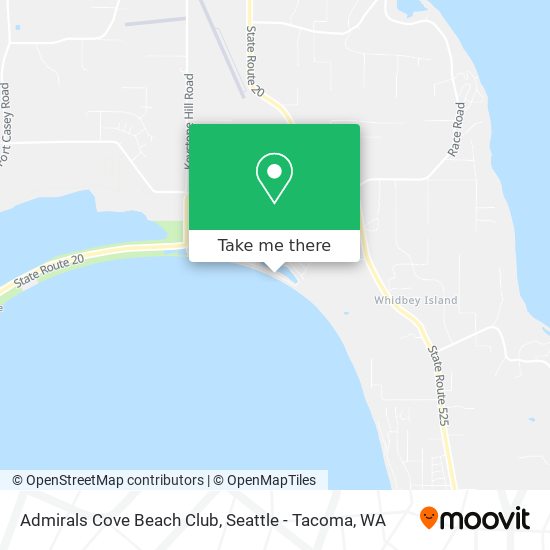 Admirals Cove Beach Club map