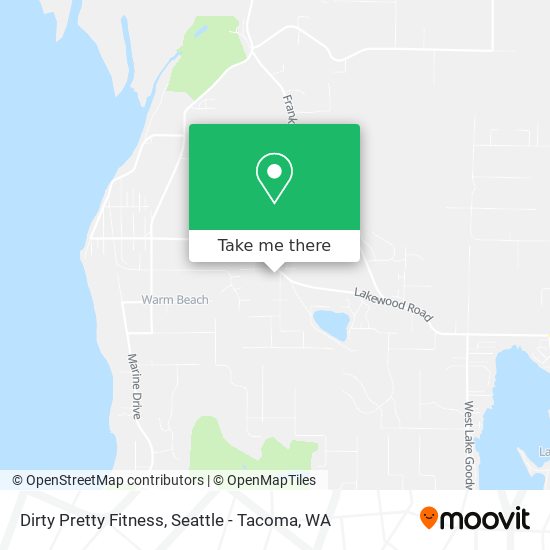 Dirty Pretty Fitness map