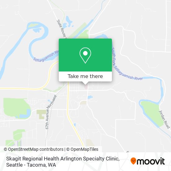 Mapa de Skagit Regional Health Arlington Specialty Clinic