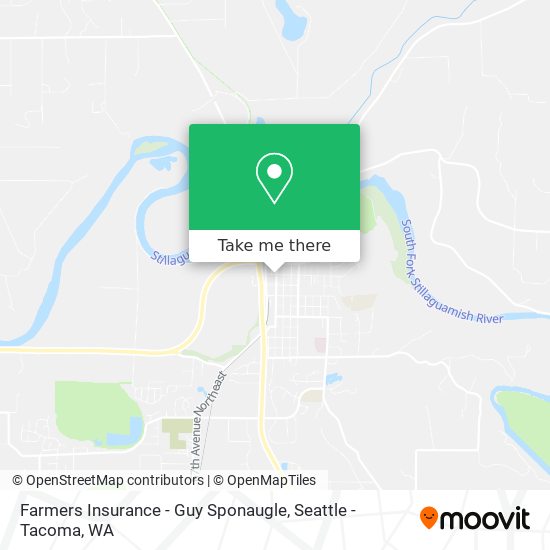 Farmers Insurance - Guy Sponaugle map