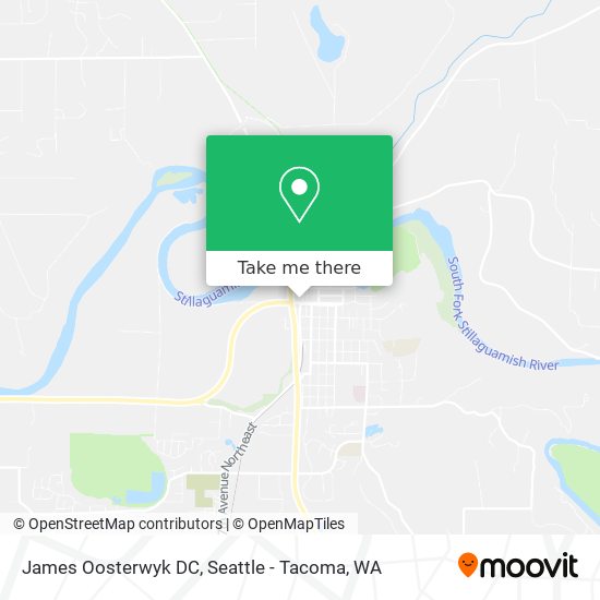 Mapa de James Oosterwyk DC