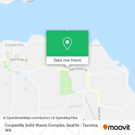 Mapa de Coupeville Solid Waste Complex