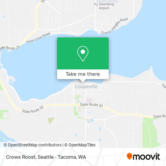 Crows Roost map