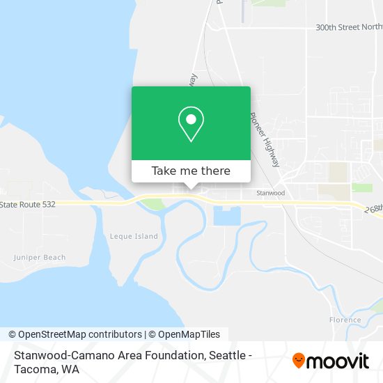 Mapa de Stanwood-Camano Area Foundation