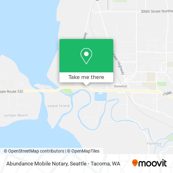 Abundance Mobile Notary map