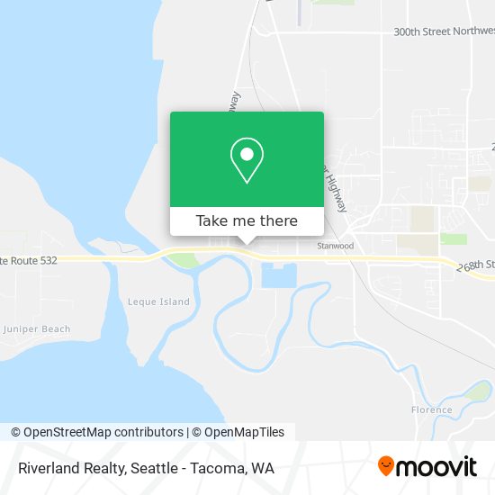 Riverland Realty map