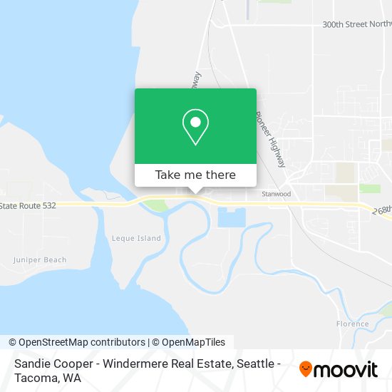 Mapa de Sandie Cooper - Windermere Real Estate