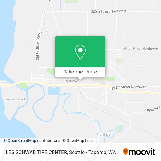 Mapa de LES SCHWAB TIRE CENTER