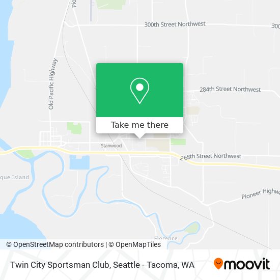 Twin City Sportsman Club map