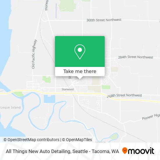 All Things New Auto Detailing map