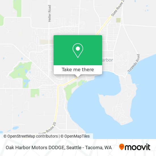 Oak Harbor Motors DODGE map