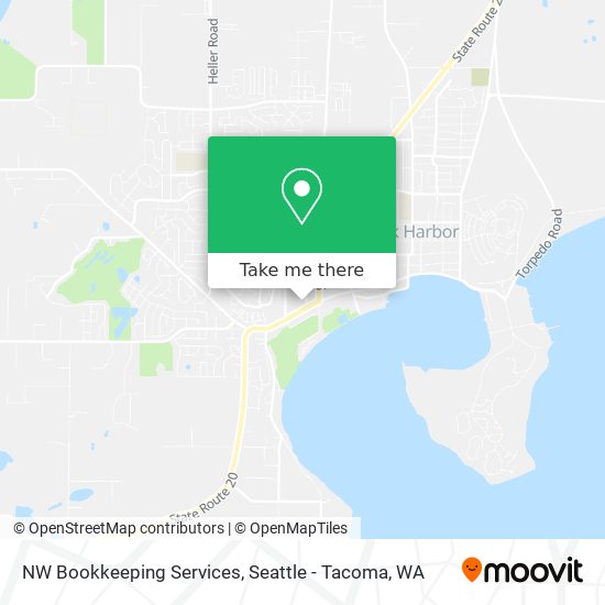 NW Bookkeeping Services map