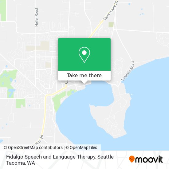 Fidalgo Speech and Language Therapy map