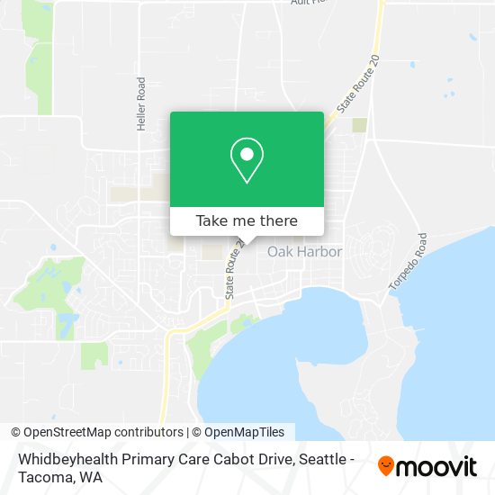 Whidbeyhealth Primary Care Cabot Drive map