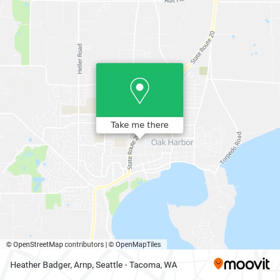 Mapa de Heather Badger, Arnp