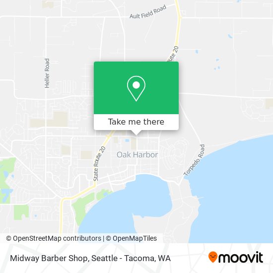 Mapa de Midway Barber Shop