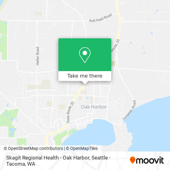 Mapa de Skagit Regional Health - Oak Harbor