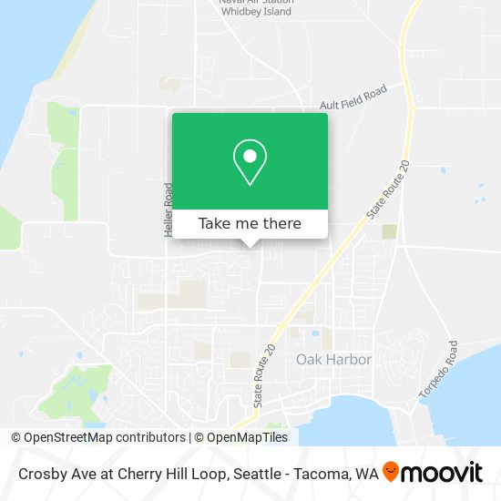 Mapa de Crosby Ave at Cherry Hill Loop