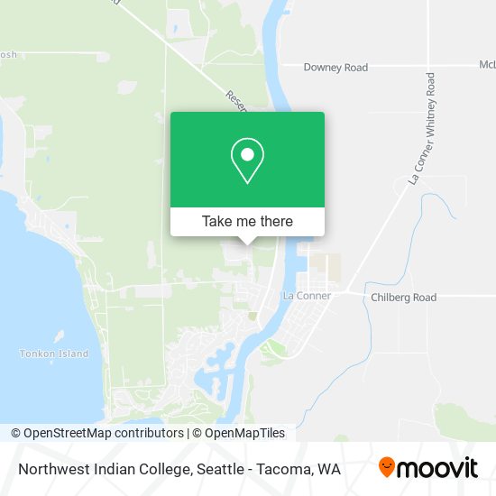 Mapa de Northwest Indian College